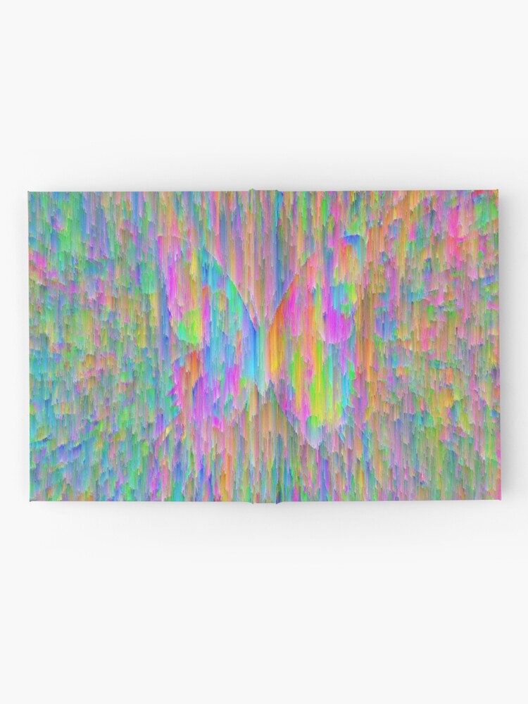 Alternate view of Abstract butterfly Hardcover Journal