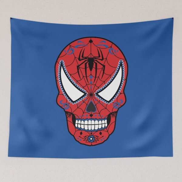 Item preview, Spidey Sugar Skull designed and sold by clarkstpress.