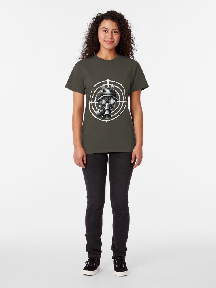 T-shirt classique ''Masque à gaz' : autre vue