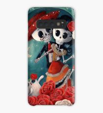 Dia de Los Muertos Couple of Skeleton Lovers Case/Skin for Samsung Galaxy