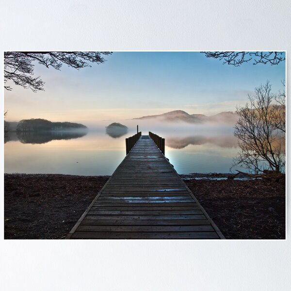 Item preview, Clearing fog on Coniston water designed and sold by Shaun Whiteman.