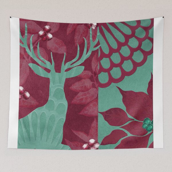 Item preview, Woodland Winter Deer designed and sold by Sasha Art Gallery.