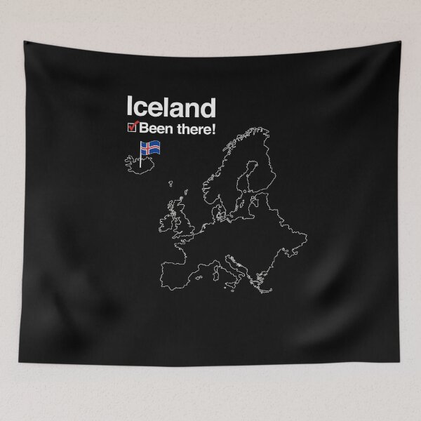 Item preview, Iceland Map designed and sold by Mile Marker Brands.