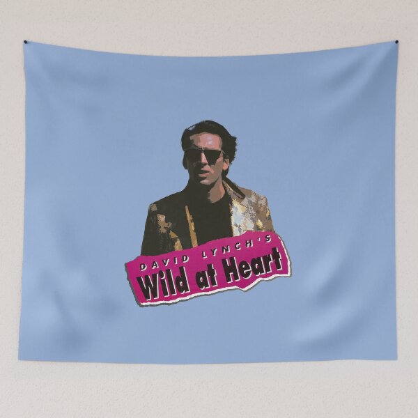 Item preview, Nic Cage - Wild at Heart (Blue Background) designed and sold by JViktor.