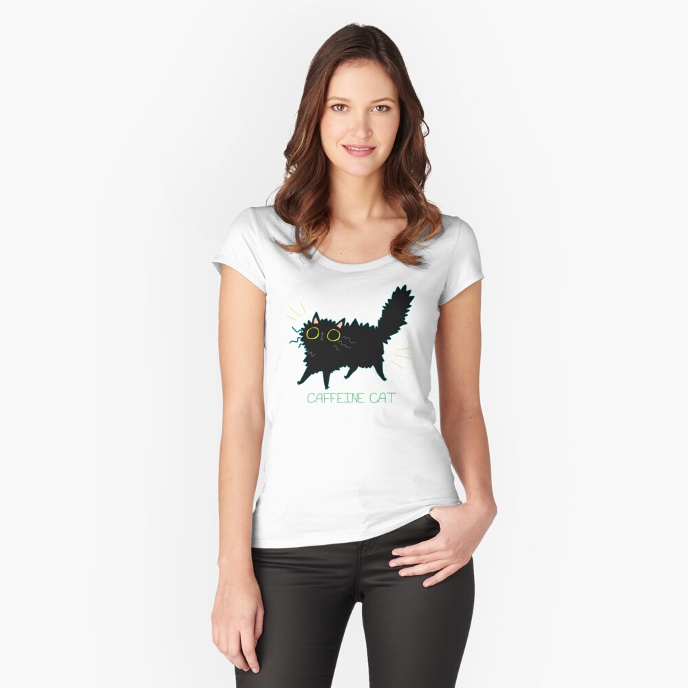 Item preview, Fitted Scoop T-Shirt designed and sold by koolaid-girl.