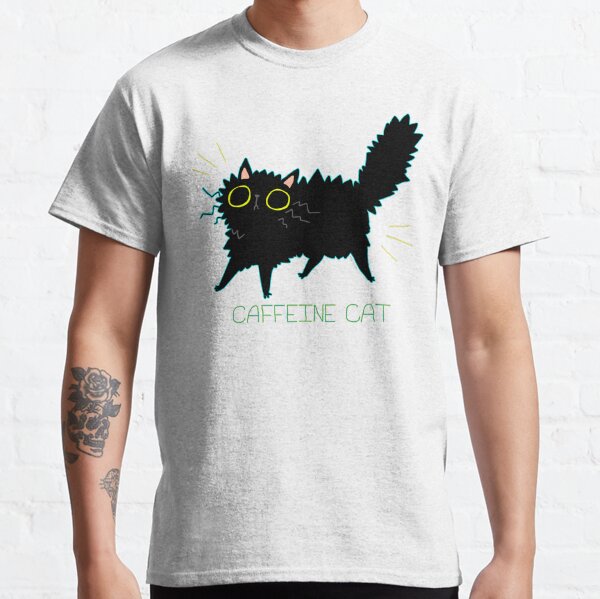 Caffeine Cat Classic T-Shirt