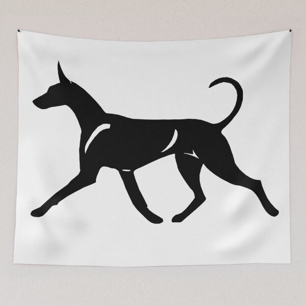 Item preview, Pharaohhound black and white designed and sold by LeChienArtistiQ.