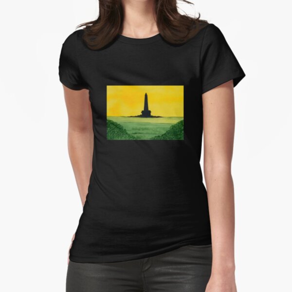 Sunset on Stoodley Pike Fitted T-Shirt