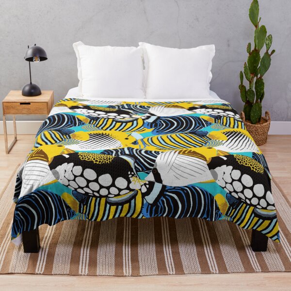 Item preview, Tropical Fish animal print designed and sold by nadyanadya.