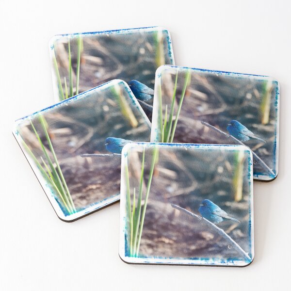 Item preview, Indigo Bunting in the Spring designed and sold by Debra Martz.