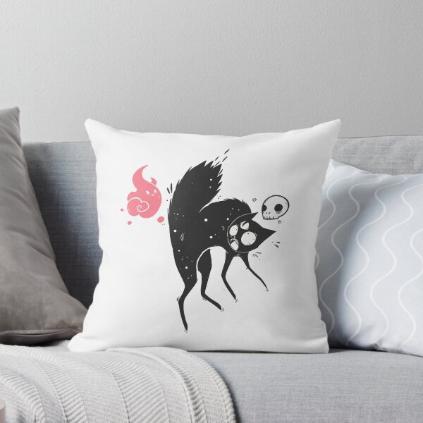 Item preview, Creepy Cute Goth Black Cat designed and sold by cellsdividing.