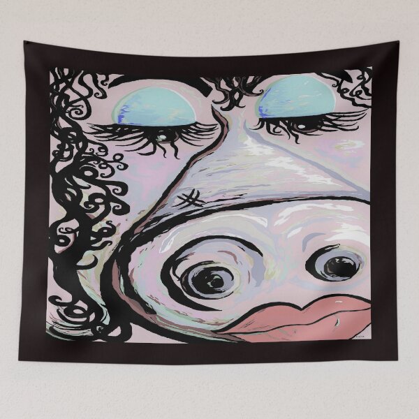 Item preview, Lipstick on a Pig Denim Tones designed and sold by EloiseArt.