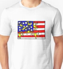 Keith Haring - Flag Unisex T-Shirt
