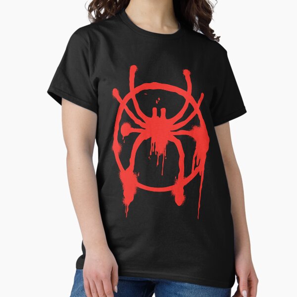 Vista previa del artículo con la obra «Logotipo de la araña de Miles Morales», diseñado y vendido por Hollow-Horse.