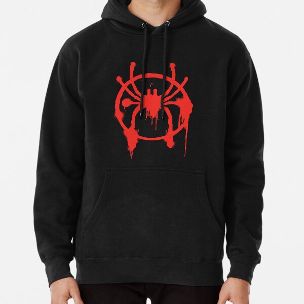 Sudadera con capucha «Miles Morales Spider Logo» de Hollow-Horse | Redbubble