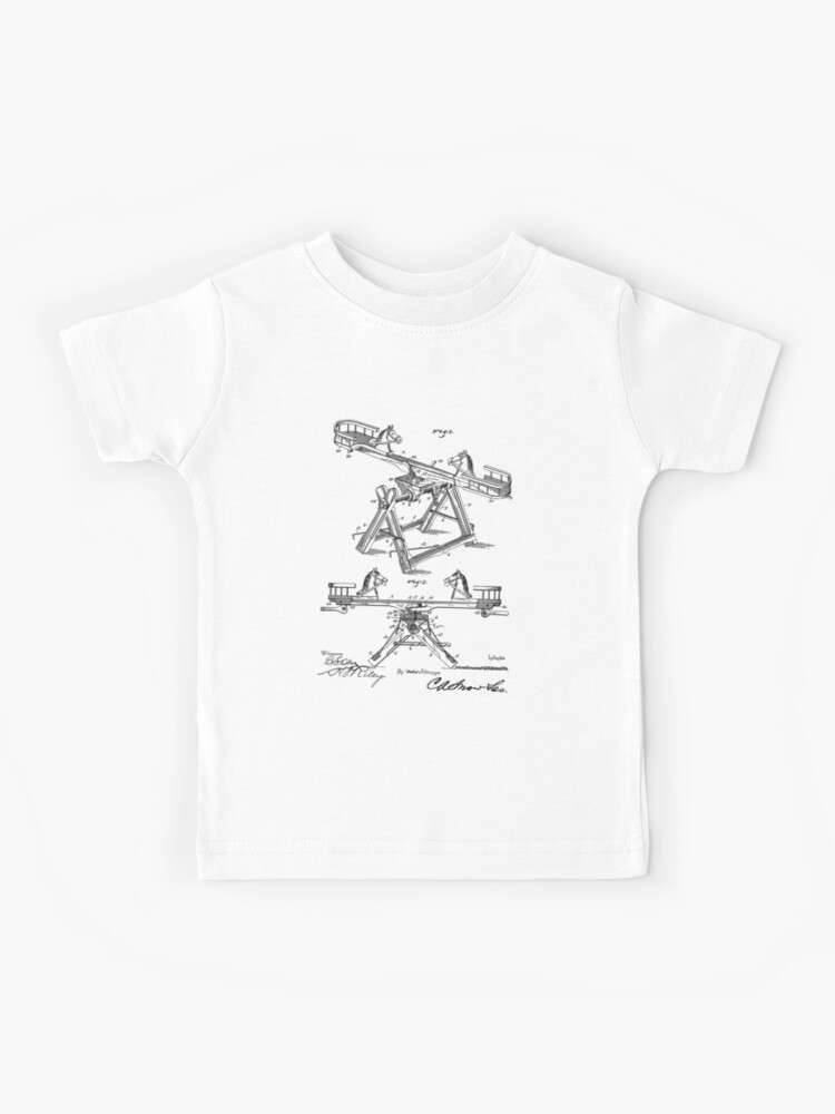 TheYoungDesigns Goal Vintage Patent Hand Drawing T-Shirt