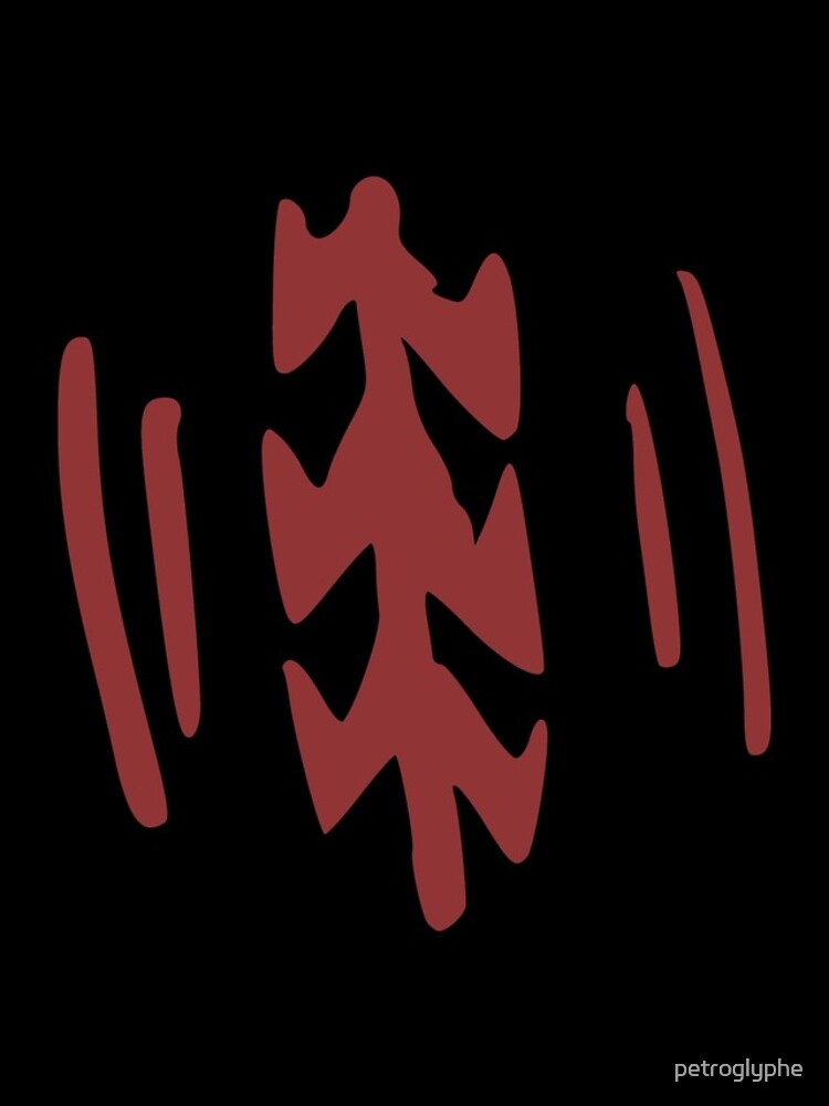 Thumbnail 4 of 4, iPhone Case, petroglyph pattern designed and sold by petroglyphe.