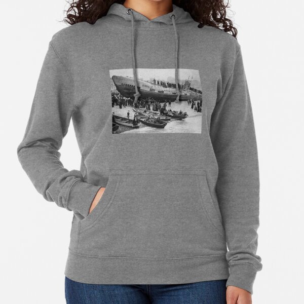 #naval #ship, #people, #group, #adult, #military, #warship, #rowboat Lightweight Hoodie