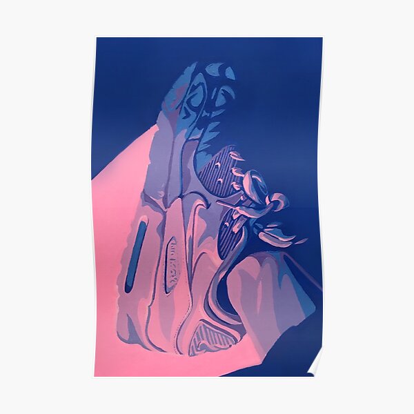 Nike Shoe Painting Poster