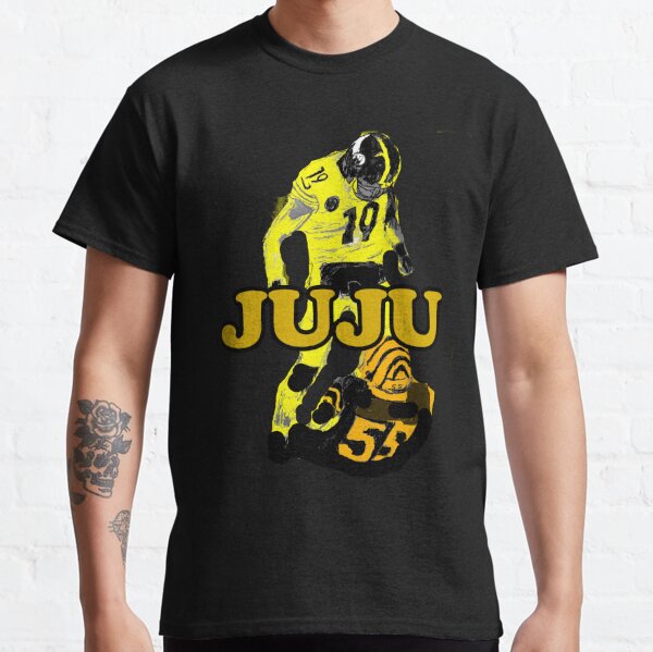 JuJu Smith-Schuster White T-Shirt Print #1245592 Online