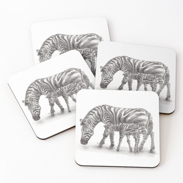 Item preview, Mother & Foal - Zebra Family designed and sold by NovastormDesign.
