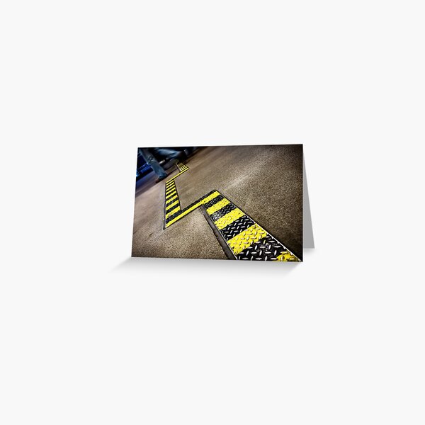 Exceeding Borders Greeting Card