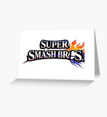 Super Smash Bros Greeting Card