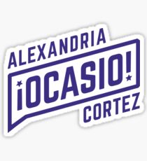 alexandria ocasio cortez - women in congress Sticker