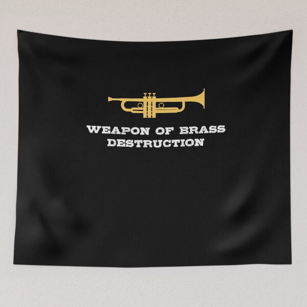 Item preview, Weapon Of Brass Destruction  designed and sold by MooonTees.