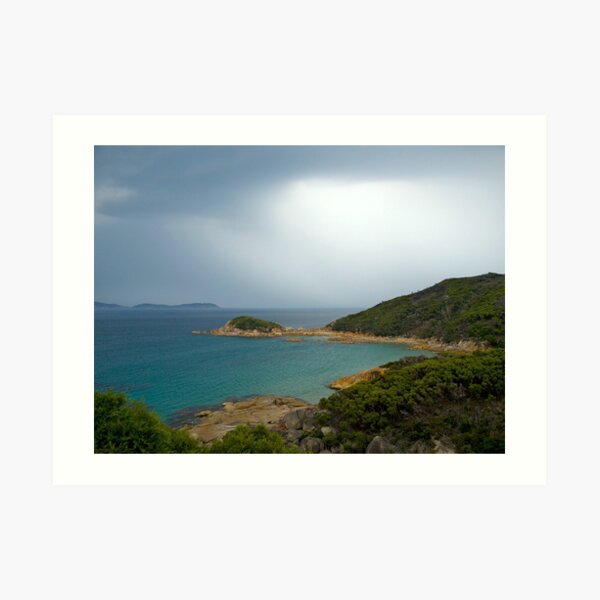 Approaching storm,Wilsons Promontory, Victoria Art Print