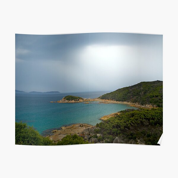 Approaching storm,Wilsons Promontory, Victoria Poster