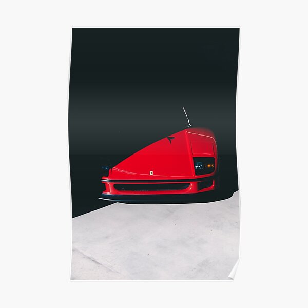 F40 Shadow Poster
