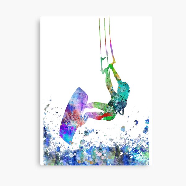 Artikel-Vorschau von Kitesurfen, designt und verkauft von Rosaliartbook.
