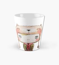 Hound Hatted Bunny Boy Tasse (konisch)