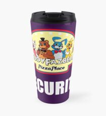 Five Nights at Freddy's - FNAF 2 - Freddy Fazbear's Security Logo Travel Mug