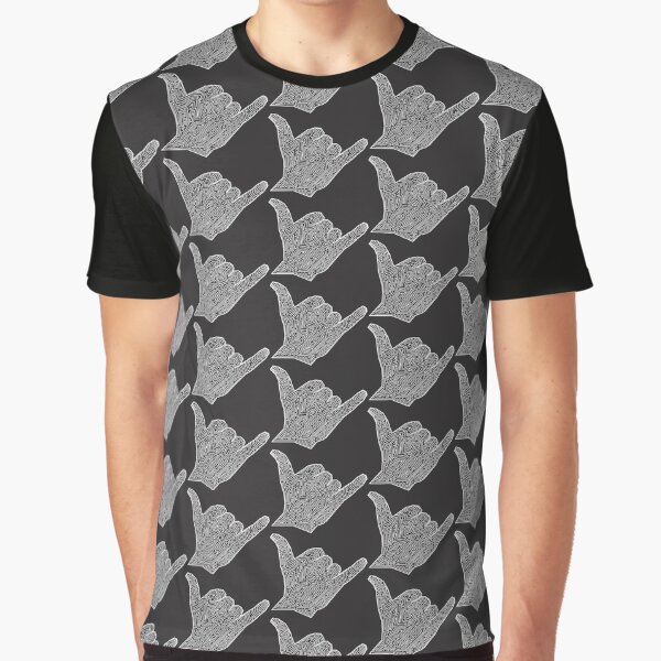 Shaka - Line art design Graphic T-Shirt