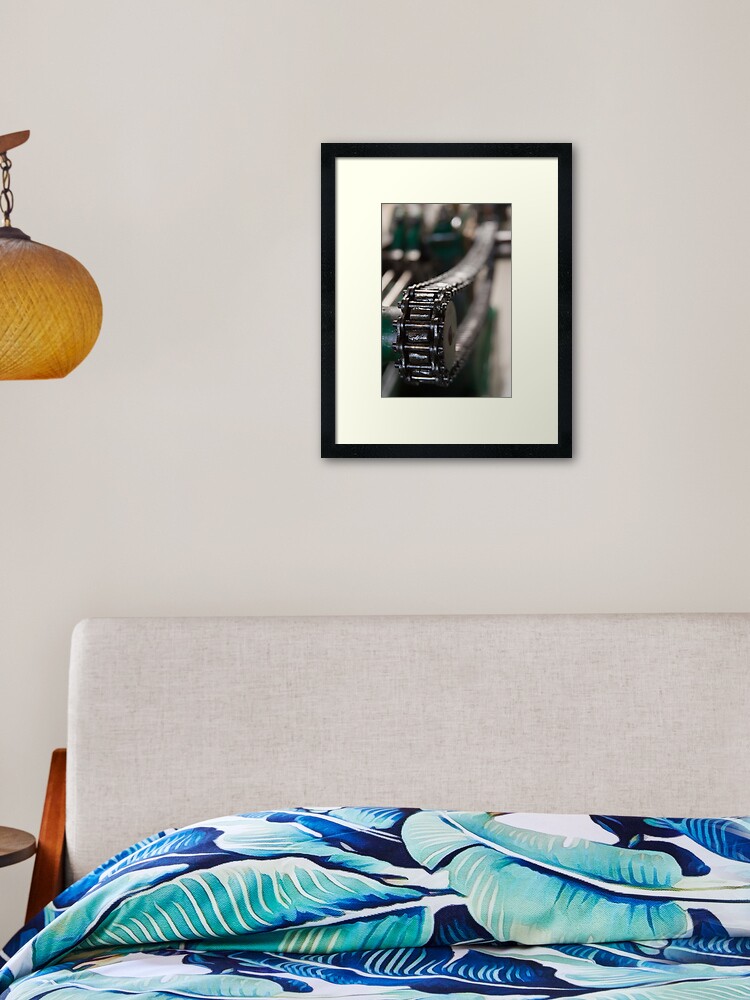 Thumbnail 1 of 7, Framed Art Print, Chain designed and sold by guffa-com.