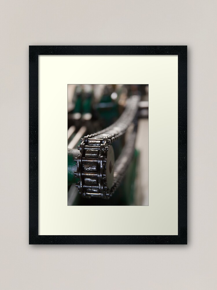Thumbnail 2 of 7, Framed Art Print, Chain designed and sold by guffa-com.