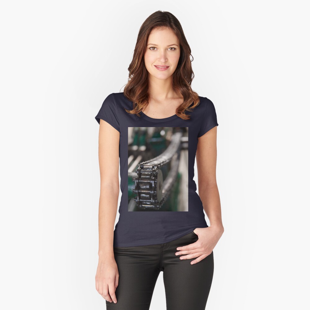 Item preview, Fitted Scoop T-Shirt designed and sold by guffa-com.