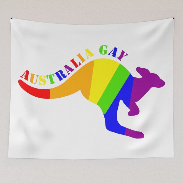 Item preview, Australia Gay Kangaroo designed and sold by CoolYule.