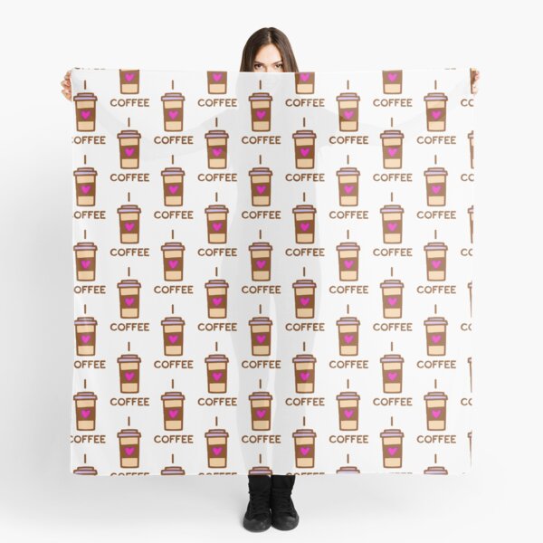 I love Coffee Scarf