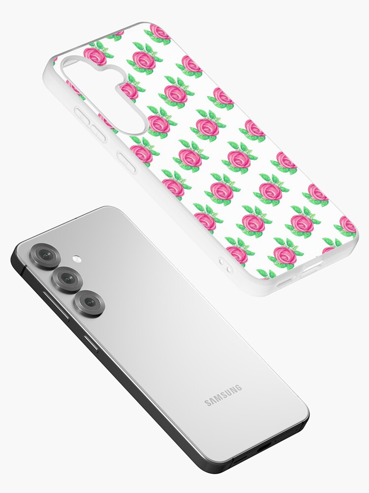 Thumbnail 2 of 4, Samsung Galaxy Phone Case, Slime rose designed and sold by instadrawvhs.
