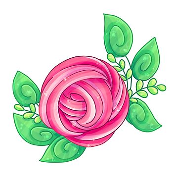 Artwork thumbnail, Slime rose by Instagenie Shop