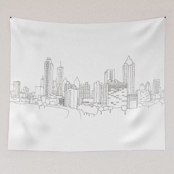 Item preview, Atlanta designed and sold by KitCatCards.
