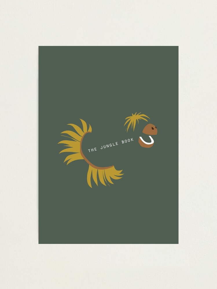 Alternate view of The Jungle Book - Alternative Movie Poster Photographic Print