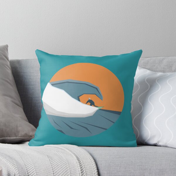 Item preview, Beach surf low poly cornwall designed and sold by edgeofthemap.