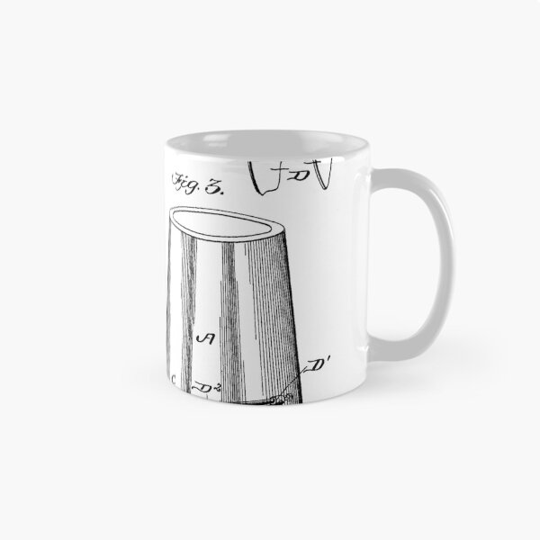 Item preview, Liquid Strainer and Mixer Vintage Patent Hand Drawing designed and sold by TheYoungDesigns.