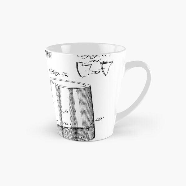 Item preview, Liquid Strainer and Mixer Vintage Patent Hand Drawing designed and sold by TheYoungDesigns.