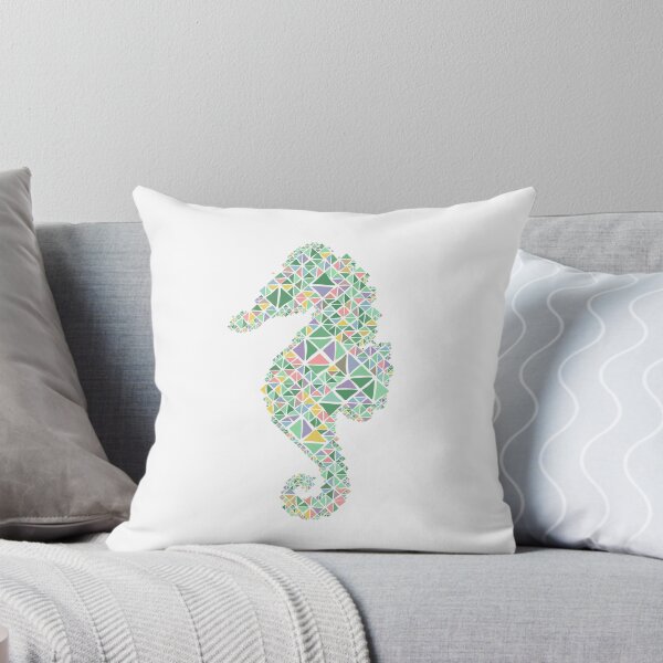 Item preview, Nautical Seahorse pastel spring colours  designed and sold by hieu tran.
