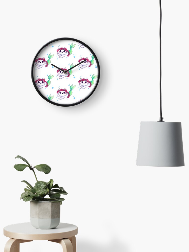 Thumbnail 1 of 4, Clock, Purr-maid designed and sold by instadrawvhs.